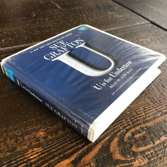 U is for Undertow by Sue Grafton Audiobook CD Unabridged 11 Discs - Picture 2 of 5